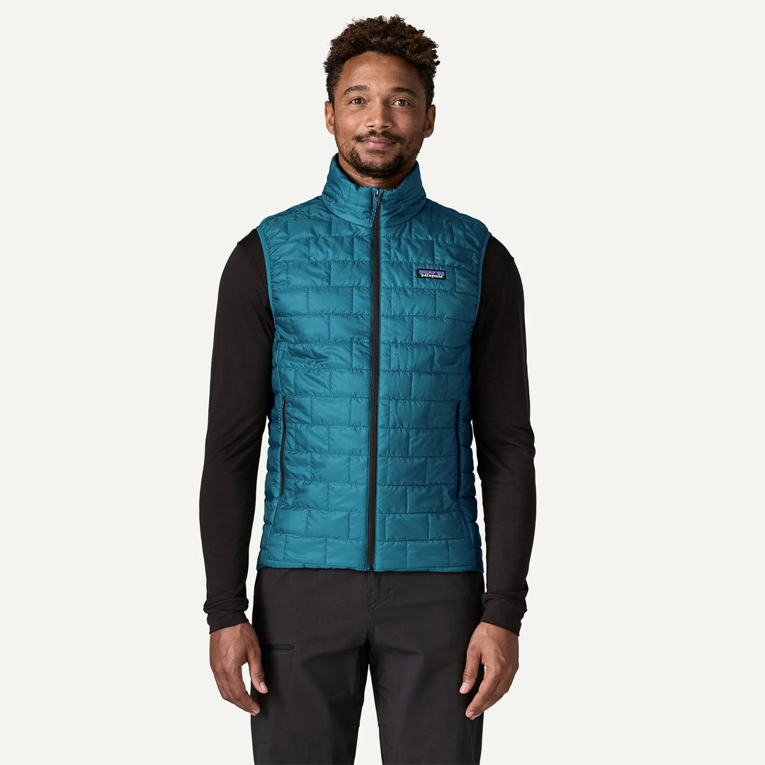 Patagonia Men's Nano Puff® Vest: Glacial Blue