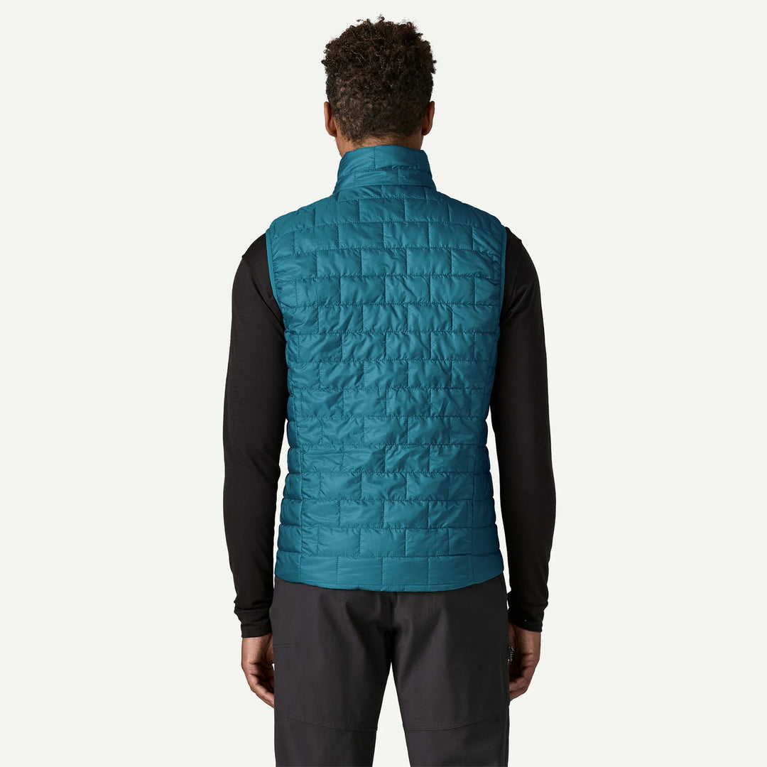 Patagonia Men's Nano Puff® Vest: Glacial Blue