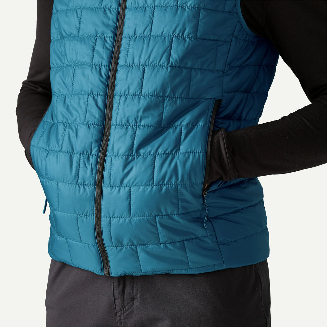 Patagonia Men's Nano Puff® Vest: Glacial Blue