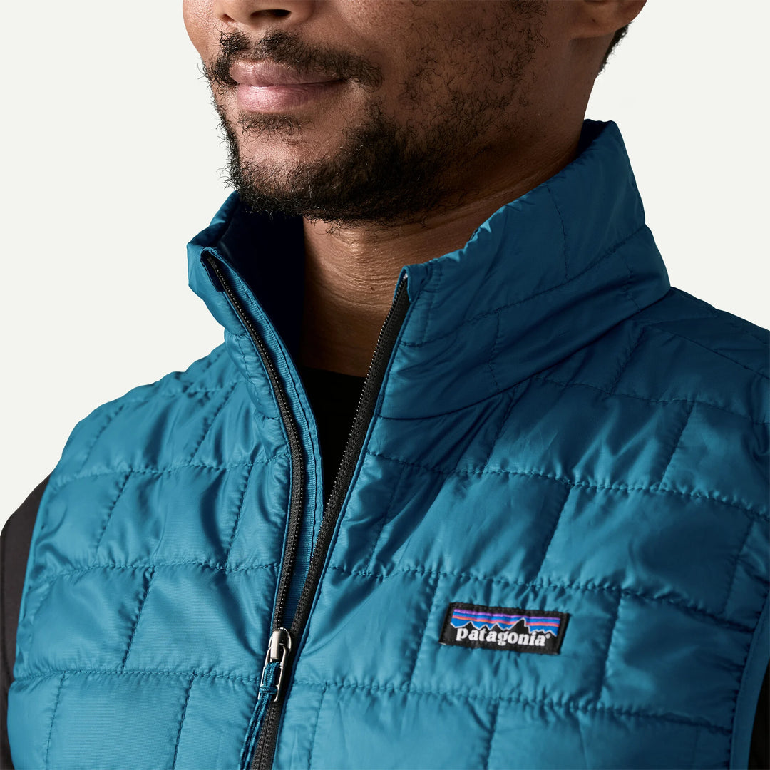 Patagonia Men's Nano Puff® Vest: Glacial Blue