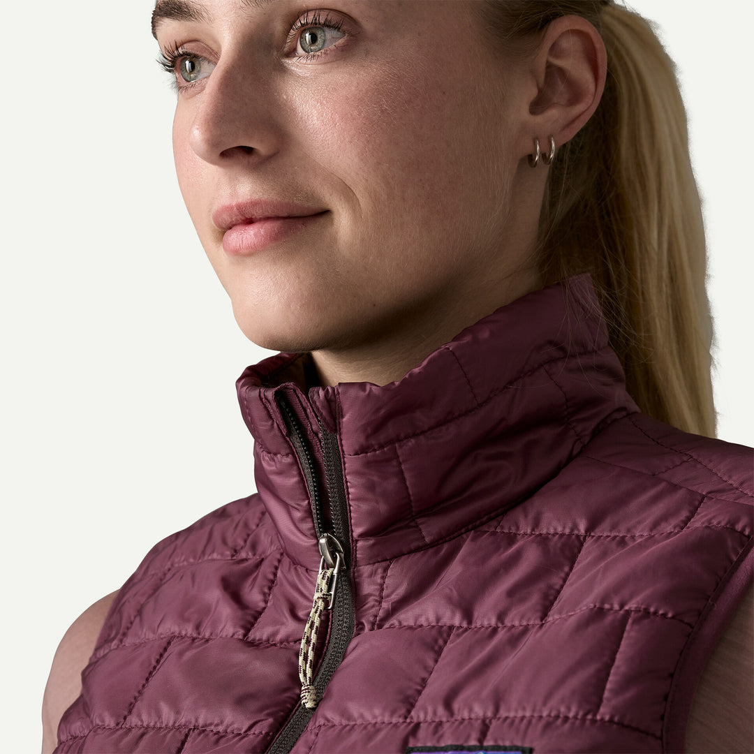 Patagonia Women's Nano Puff® Vest: Berry Fig