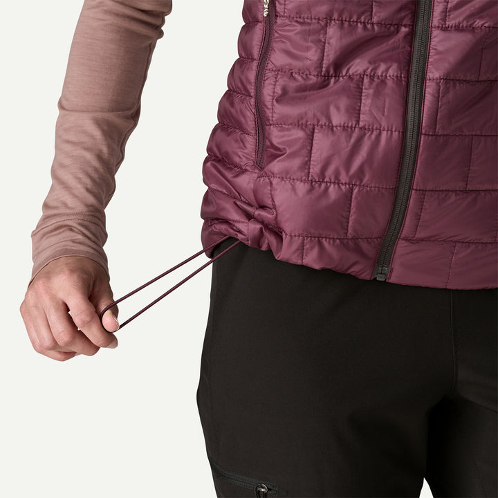 Patagonia Women's Nano Puff® Vest: Berry Fig