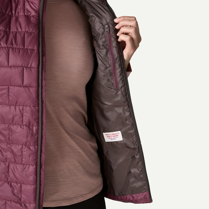 Patagonia Women's Nano Puff® Vest: Berry Fig