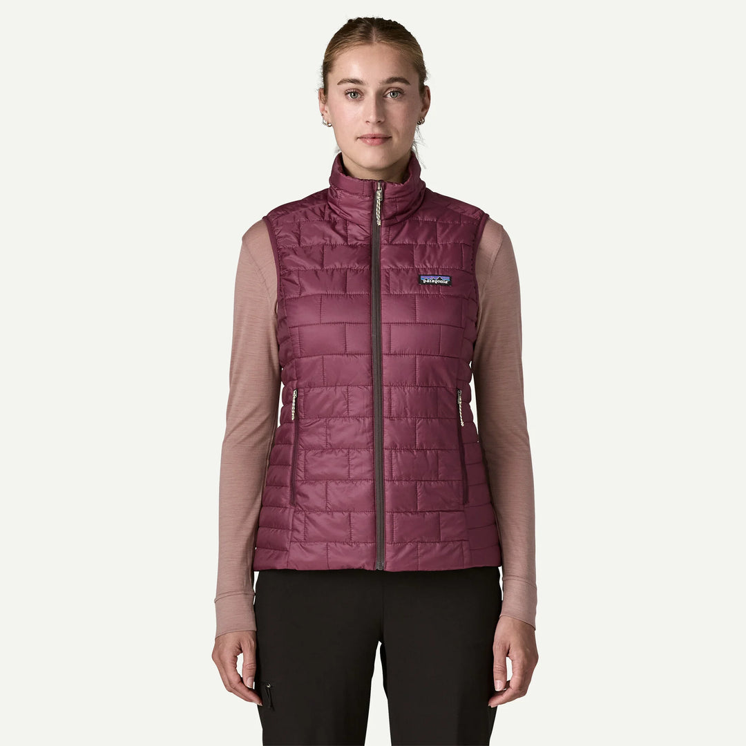 Patagonia Women's Nano Puff® Vest: Berry Fig