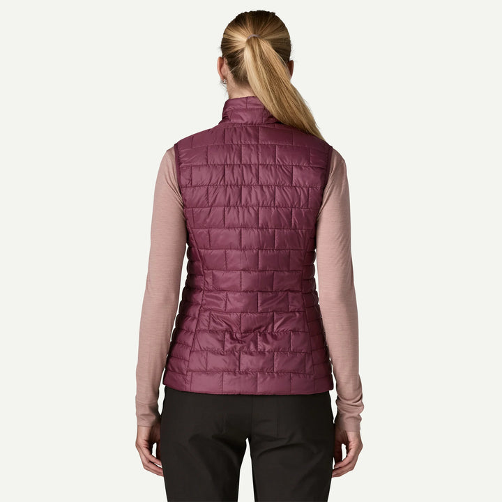 Patagonia Women's Nano Puff® Vest: Berry Fig