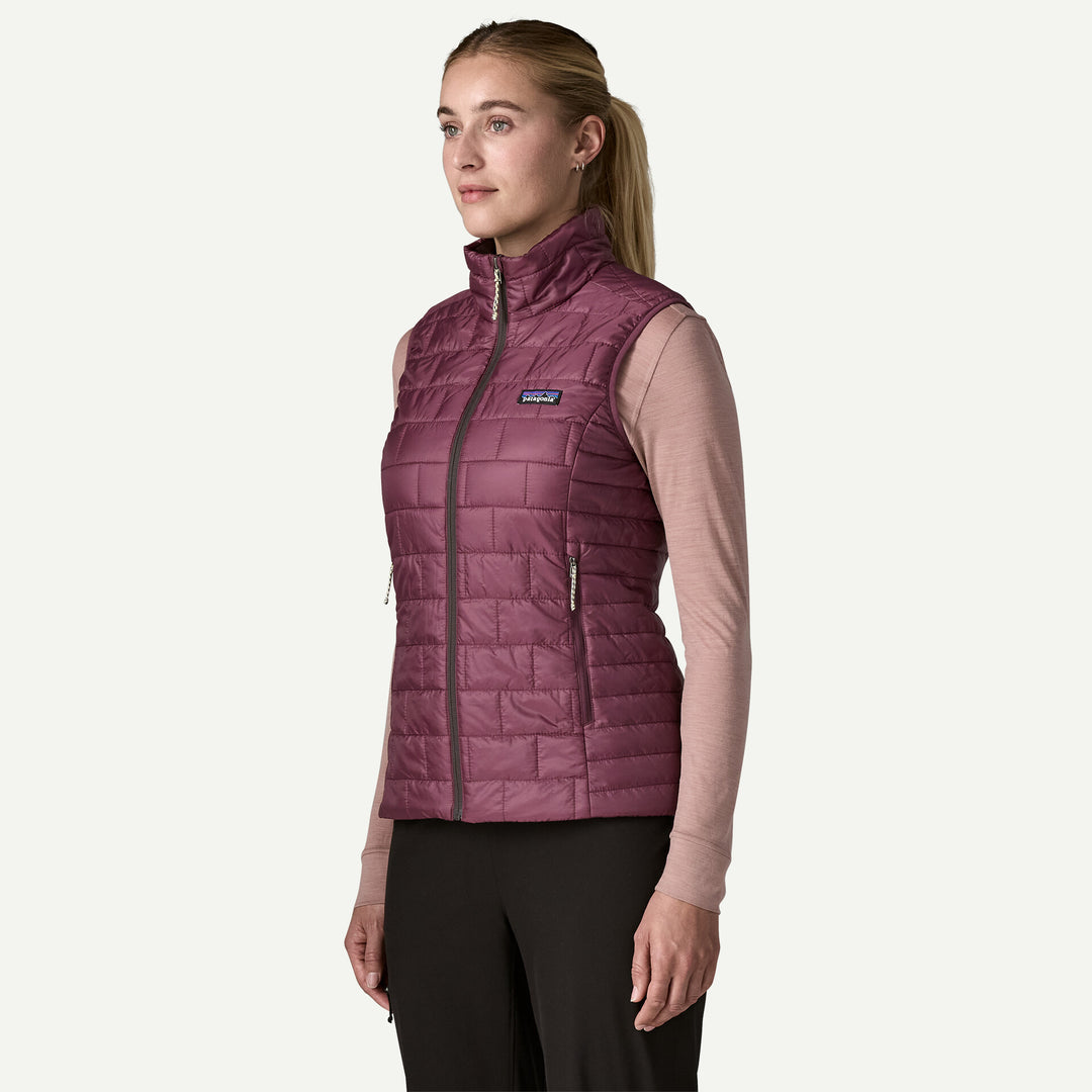 Patagonia Women's Nano Puff® Vest: Berry Fig