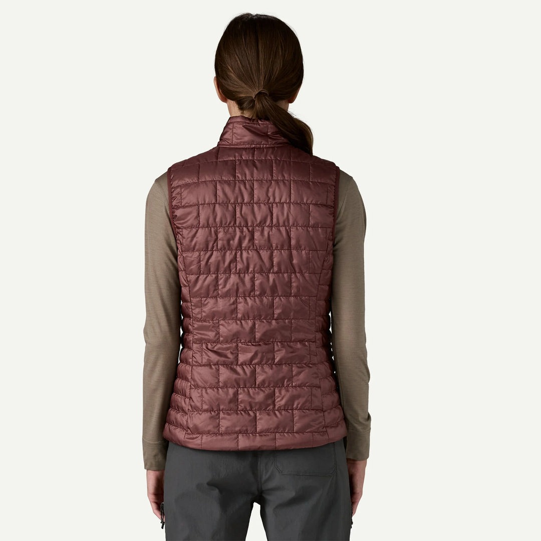 Patagonia Women's Nano Puff® Vest: Dark Ruby