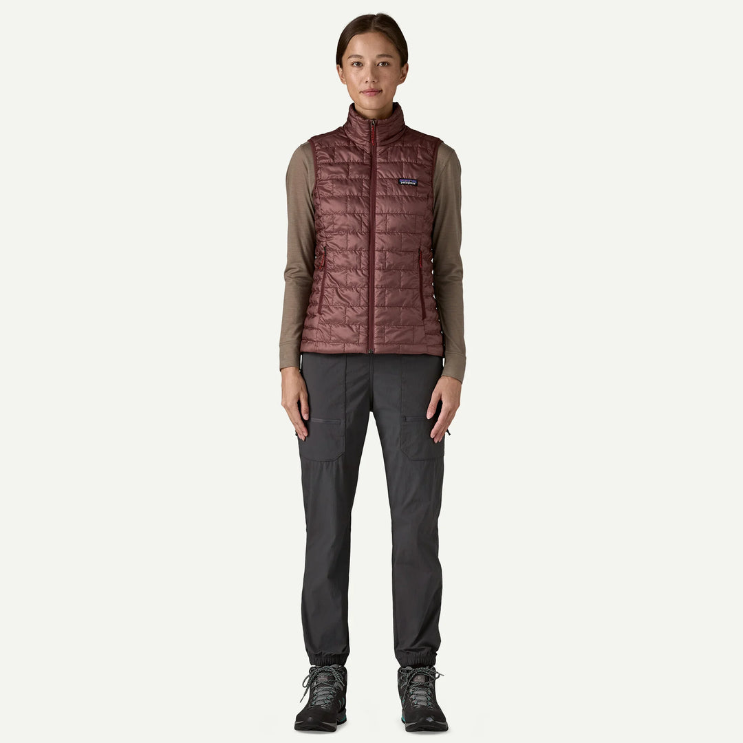 Patagonia Women's Nano Puff® Vest: Dark Ruby