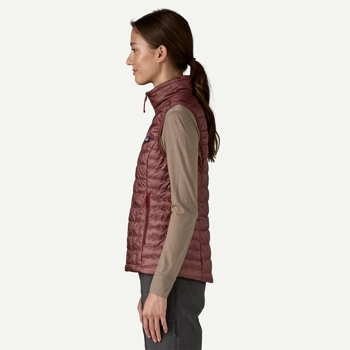 Patagonia Women's Nano Puff® Vest: Dark Ruby