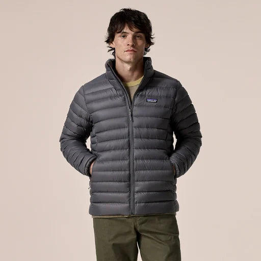 Patagonia Men's Down Sweater™ Jacket: Forge Grey w/ Forge Grey