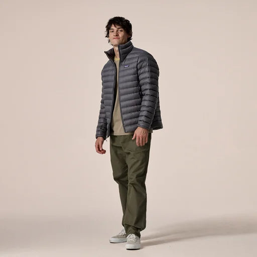 Patagonia Men's Down Sweater™ Jacket: Forge Grey w/ Forge Grey