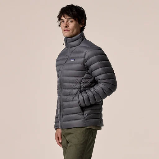Patagonia Men's Down Sweater™ Jacket: Forge Grey w/ Forge Grey