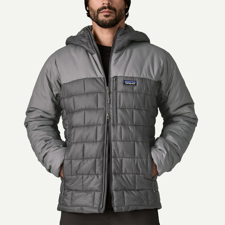 Patagonia Men's Hi-Loft Nano Puff® Hoody: Forge Grey