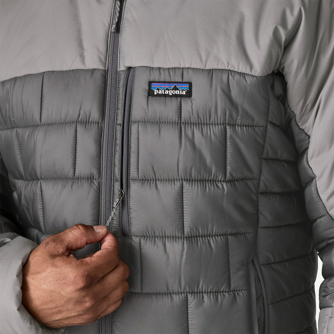 Patagonia Men's Hi-Loft Nano Puff® Hoody: Forge Grey
