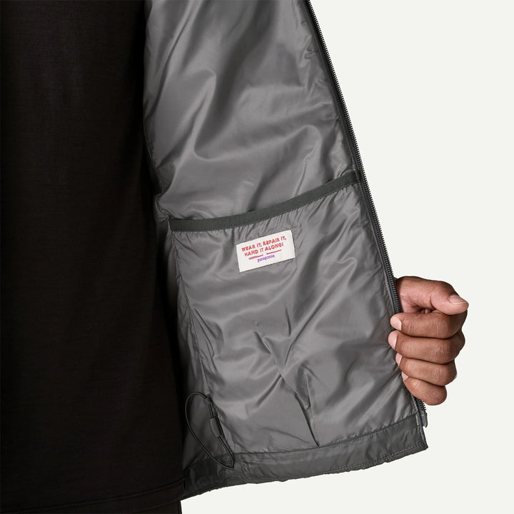 Patagonia Men's Hi-Loft Nano Puff® Hoody: Forge Grey