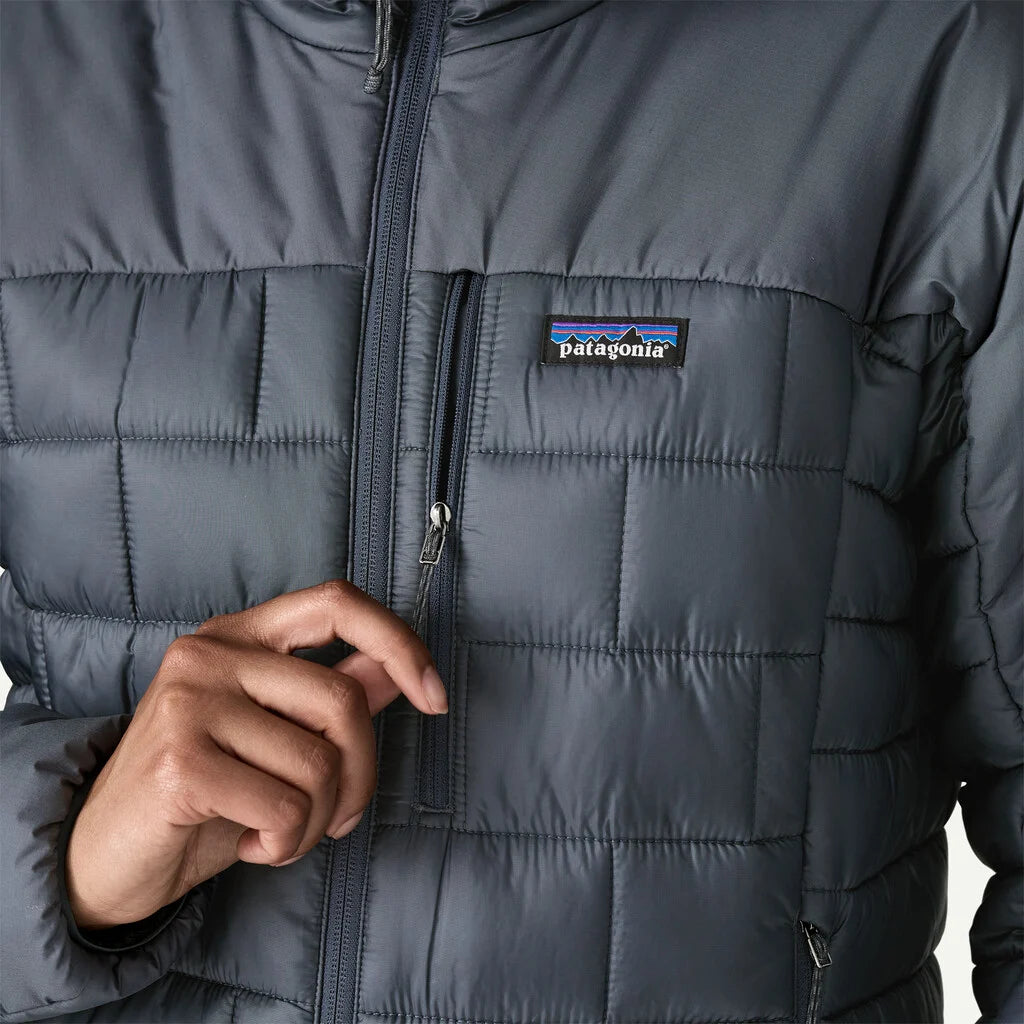 Patagonia Women's Hi-Loft Nano Puff® Hoody: Smolder Blue