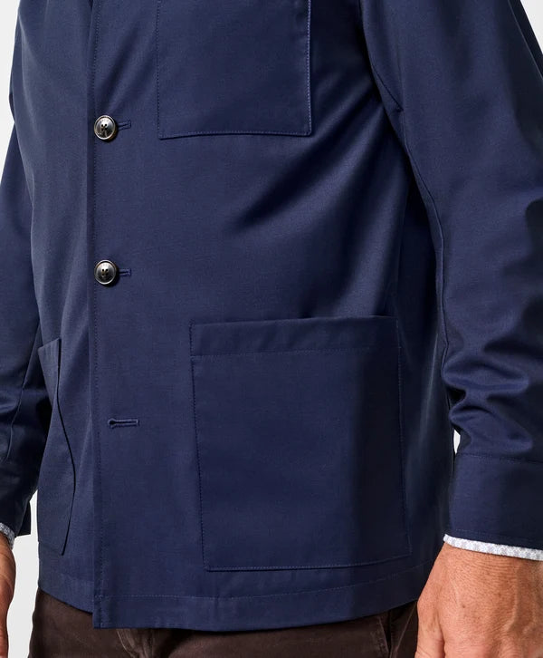 David Donahue The Scout Rain Jacket: Navy