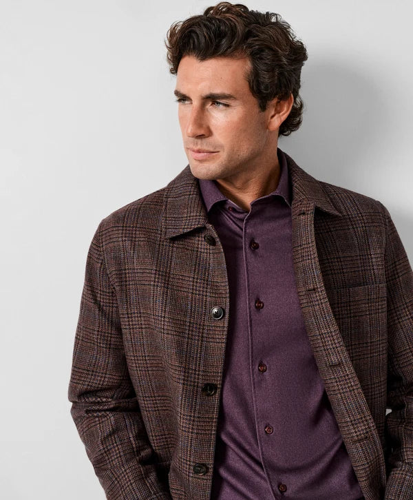 David Donahue The Spencer Chore Jacket: Brown