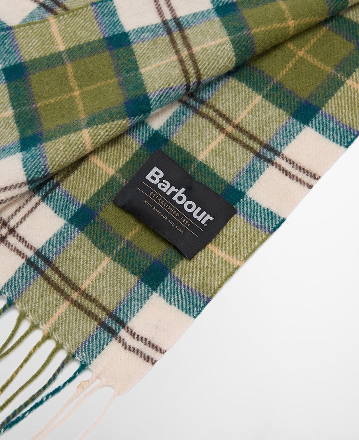 Barbour Tartan Lambswool Scarf: Ancient
