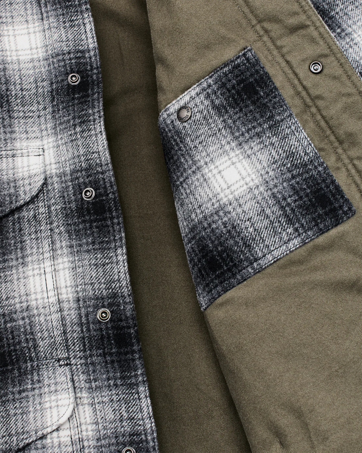 Filson Spokane Insulated Cruiser Jacket: Charcoal Ombre