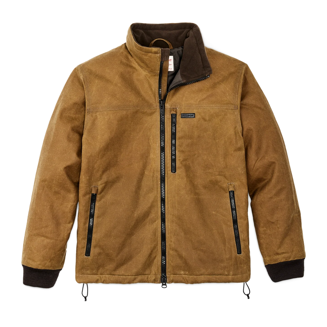 Filson Tin Cloth Primaloft® Jacket: Dark Tan