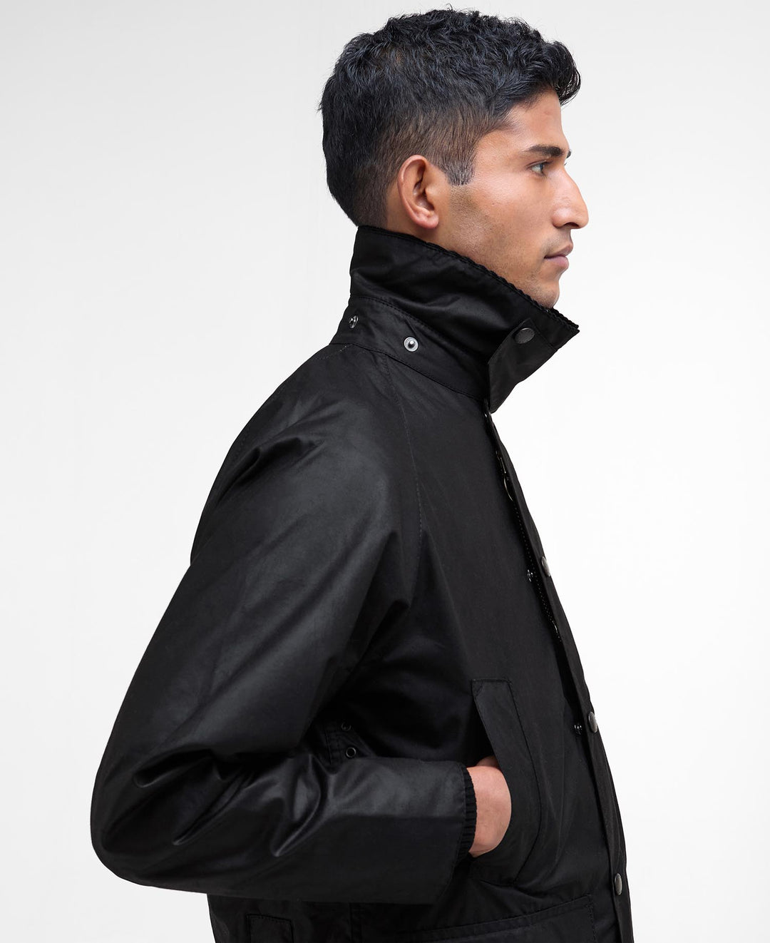 Barbour Bedale® Waxed Jacket: Black