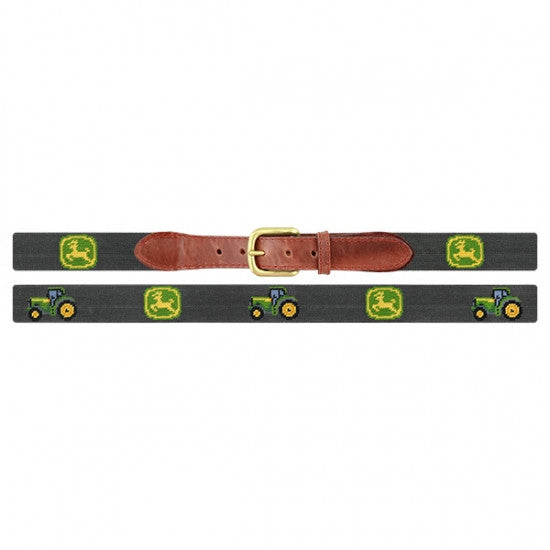 Smathers and Branson Needlepoint Belt: John Deere