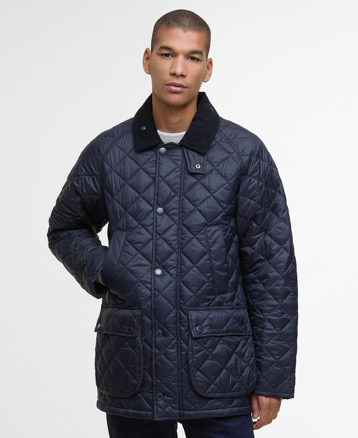Barbour Essential Bedale Quilted Jacket: Navy