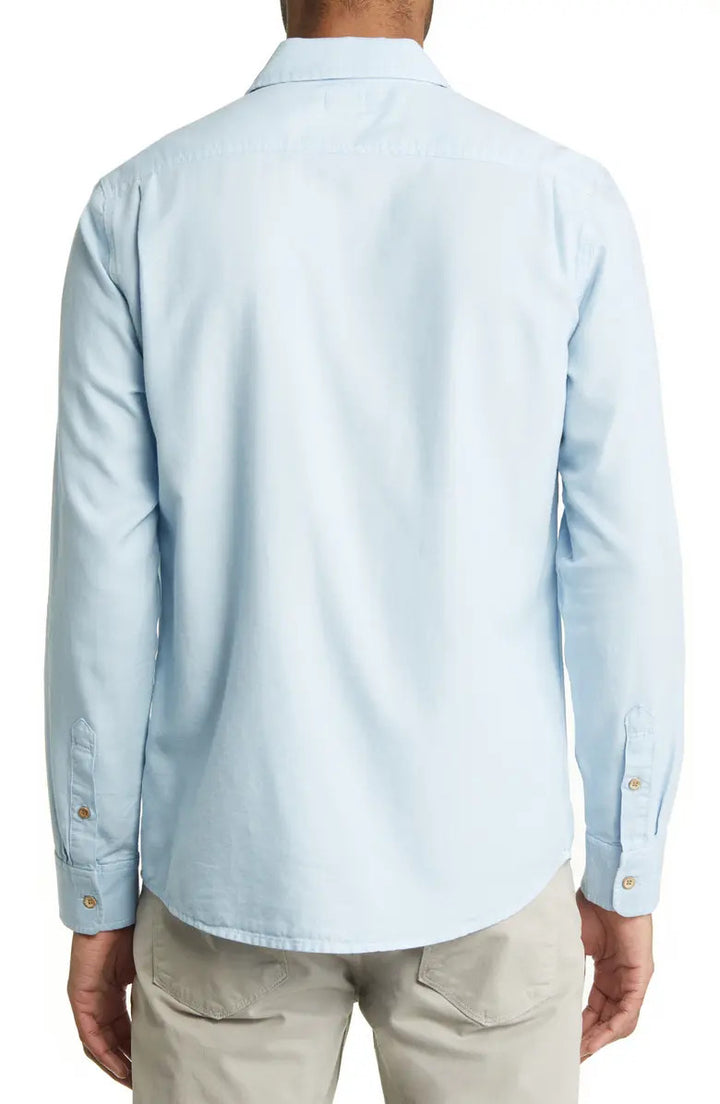 Faherty The Getaway Shirt: Sky