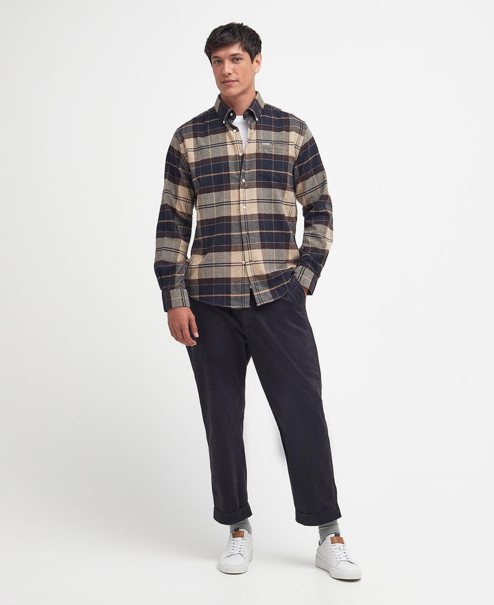 Barbour Hogside Tartan Regular Fit Long-Sleeved Shirt: Autumn Dress