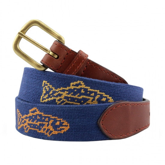 Smathers and Branson Catch of the Day Belt - Classic Navy