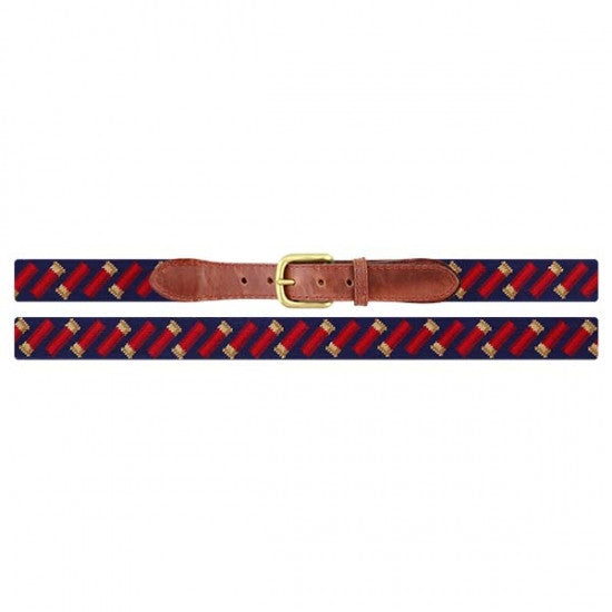 Smathers and Branson Needlepoint Belt: Shotshells