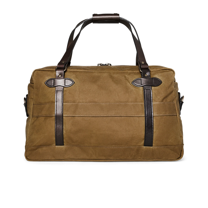 Filson 48 Hour Tin Cloth Duffle Bag: Dark Tan