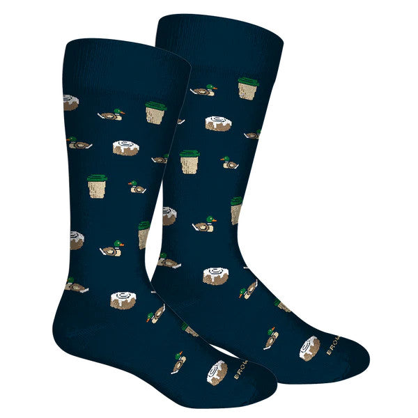 Brown Dog Hosiery Starducks: Navy