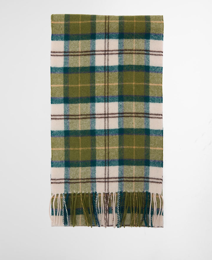 Barbour Tartan Lambswool Scarf: Ancient