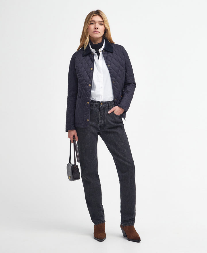 Barbour Annandale Quilted Jacket: Navy