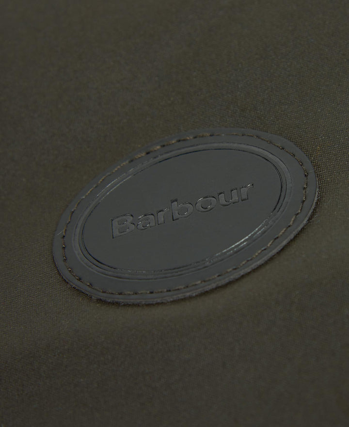 Barbour Wax Dog Coat: Olive