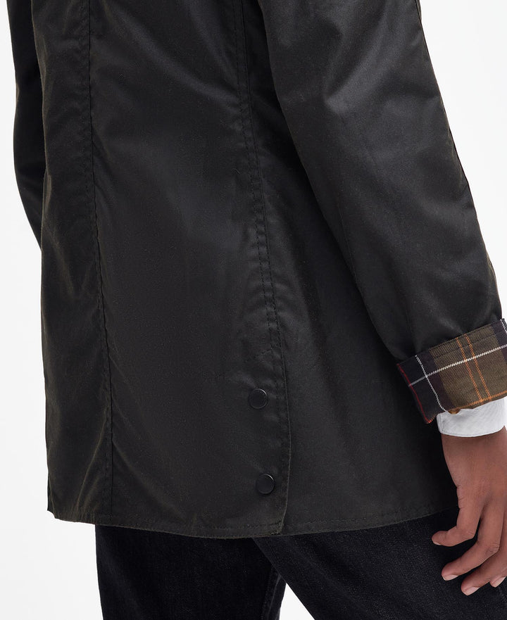 Barbour Classic Beadnell® Waxed Jacket: Olive