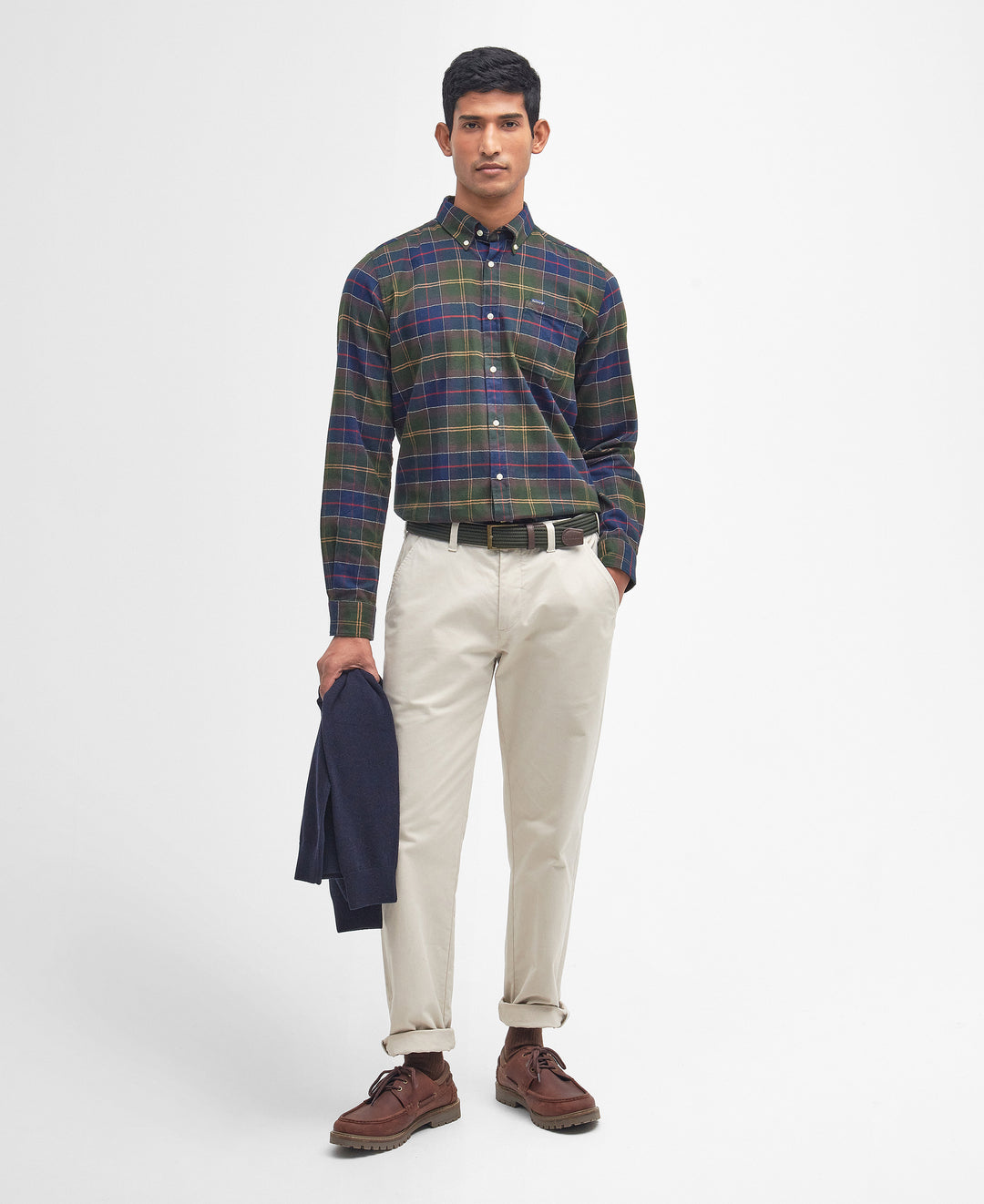 Barbour Kyeloch Tailored Fit Long-Sleeved Shirt: Classic Tartan