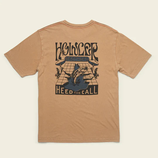 Howler Brothers Bass Breakthrough Cotton T-Shirt: Dune