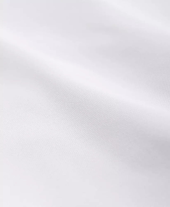 Brooks Brothers Performance Series Half-Zip Pique Polo Shirt: White