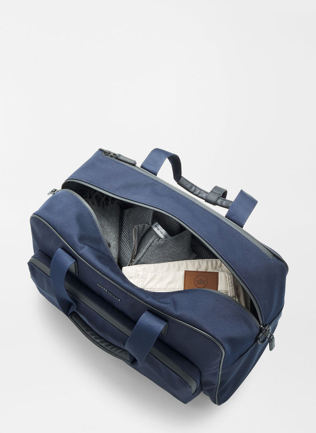 Peter Millar Pursuit Duffle: Navy