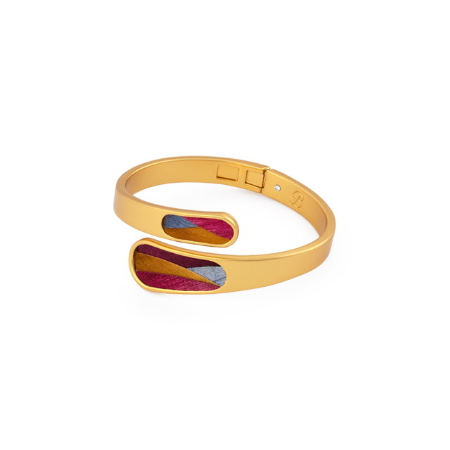 Brackish Lucy Bezel Hinge Cuff