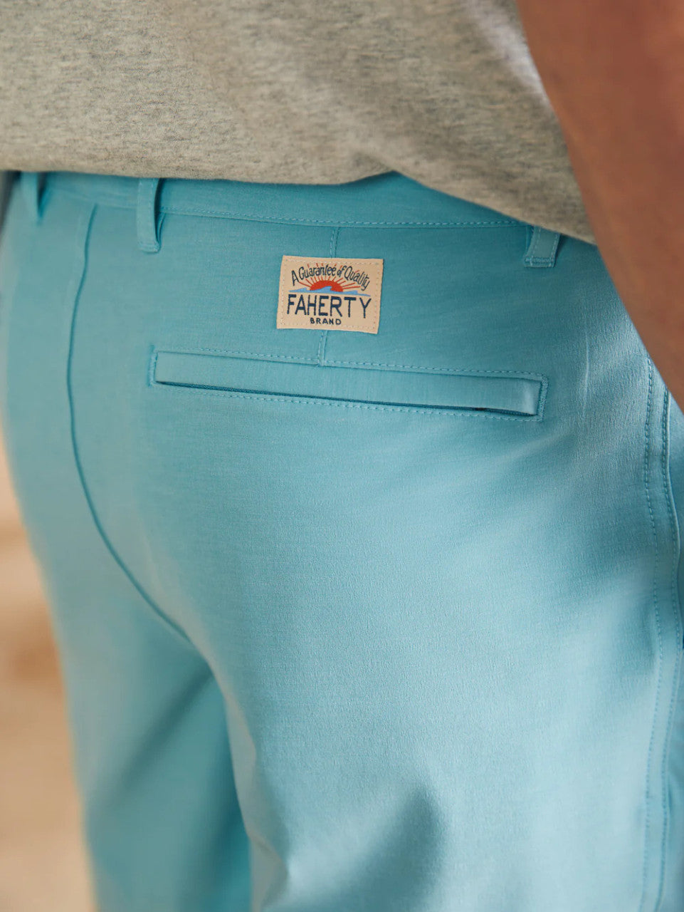 Faherty Belt Loop All Day™ Shorts: Turquoise Sky