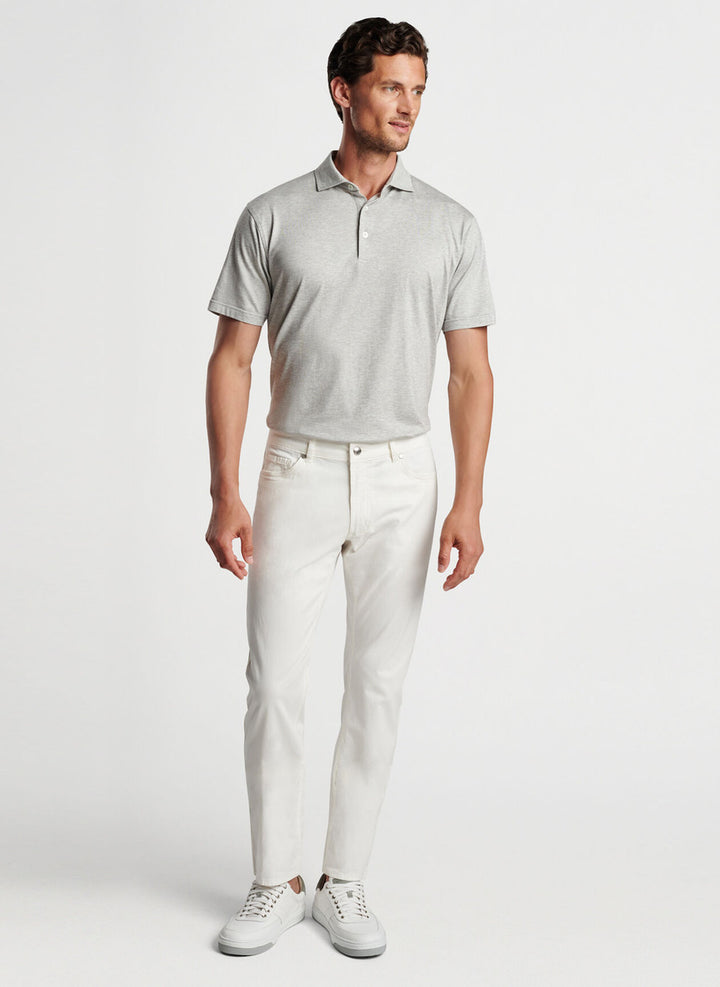 Peter Millar Wayfare Five-Pocket Pant: Almond