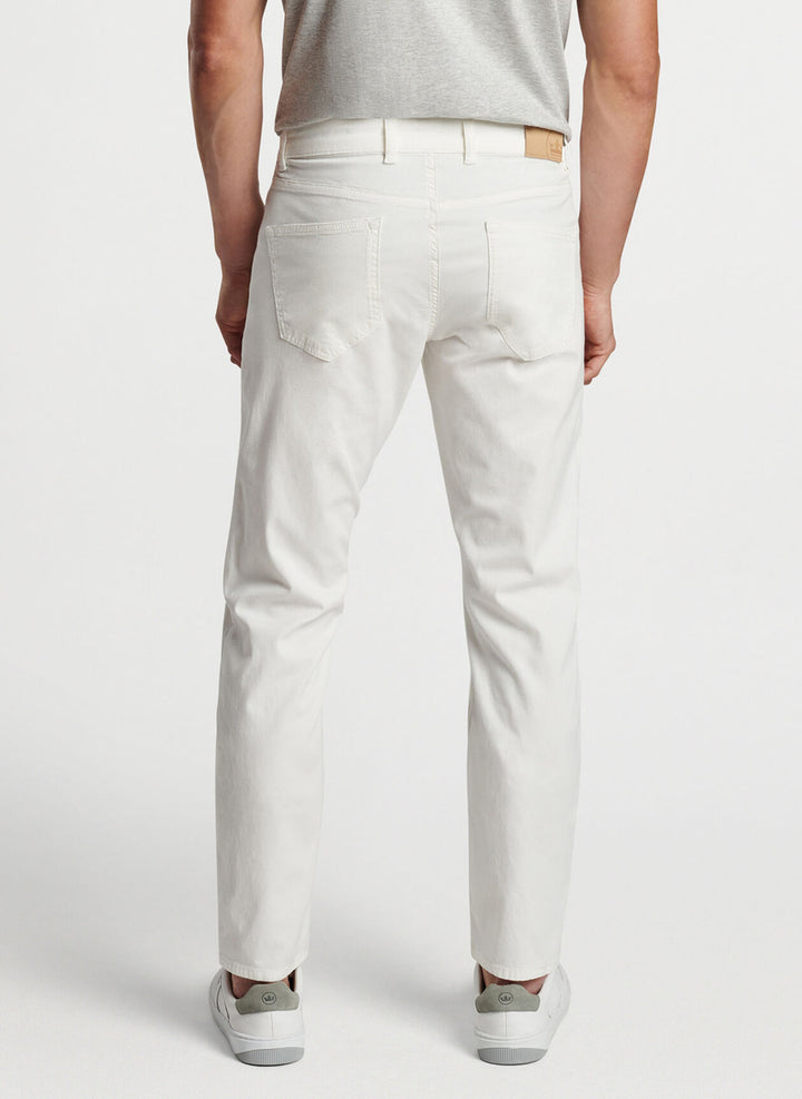 Peter Millar Wayfare Five-Pocket Pant: Almond