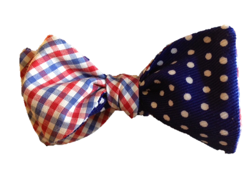 Craig Reagin America Tattersall/Blue Dot Bowtie