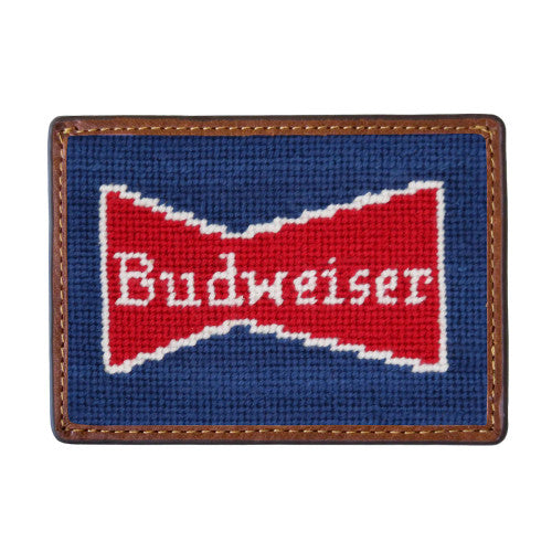 Smathers and Branson Card Wallet: Budweiser Vintage Bowtie
