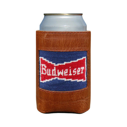 Smathers and Branson Budweiser Vintage Bowtie Can Cooler (Classic Navy)