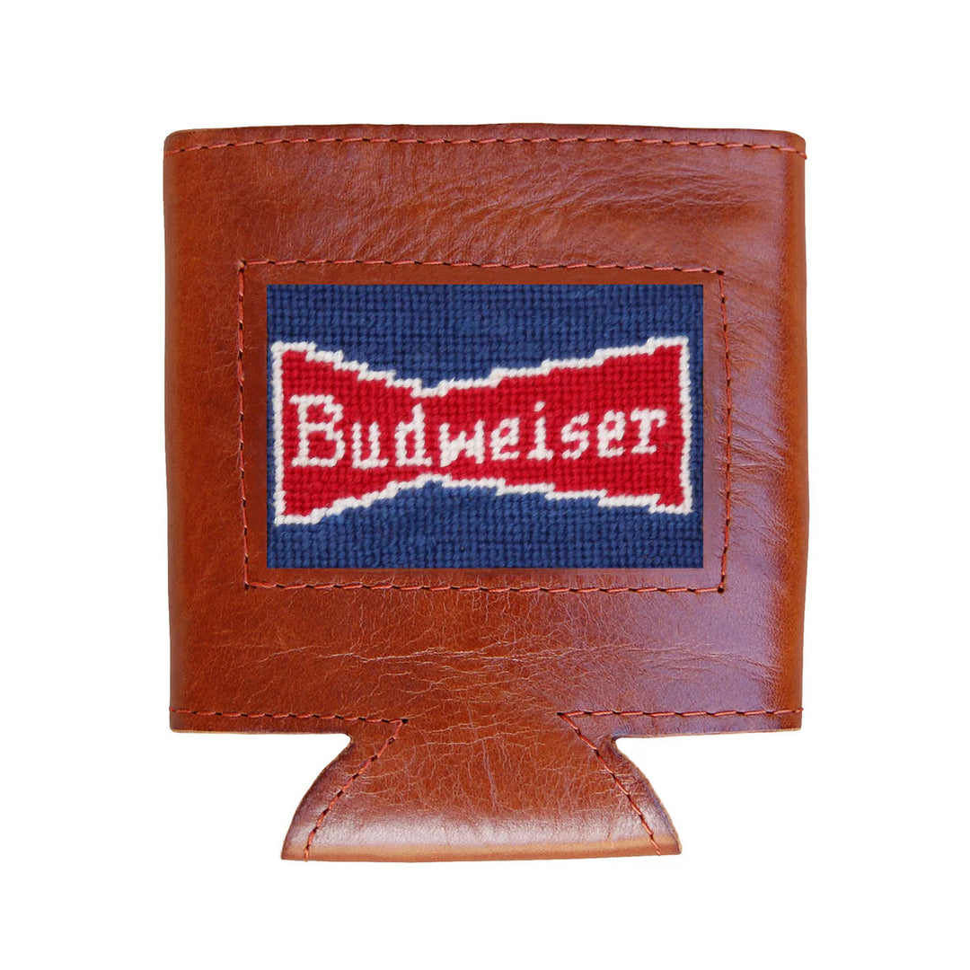 Smathers and Branson Budweiser Vintage Bowtie Can Cooler (Classic Navy)